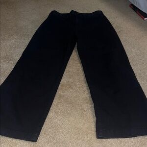 NWOT Black Wide-Leg Pants